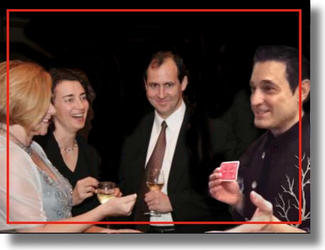Strolling Company Party Clean Comedy Magician Corporate Comedy Magician For Private Events and Trade Shows in Palm Beach, Coral Gables, Coconut Grove, Key West, Naples, Key Largo and Pinecrest Florida